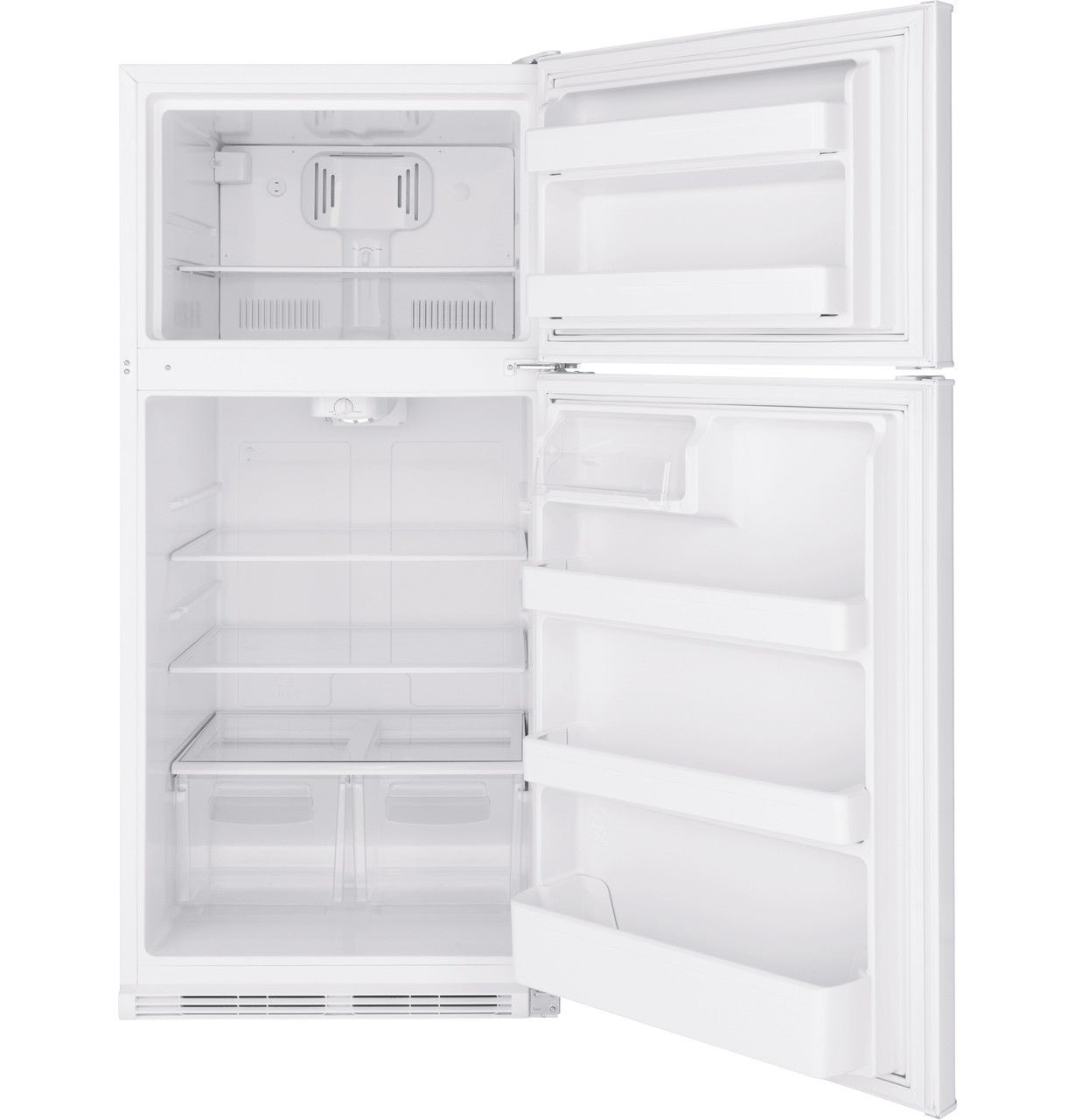 GE 18 Cu. Ft. Top-Freezer Refrigerator