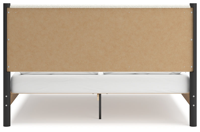 Cadmori Upholstered Panel Bed