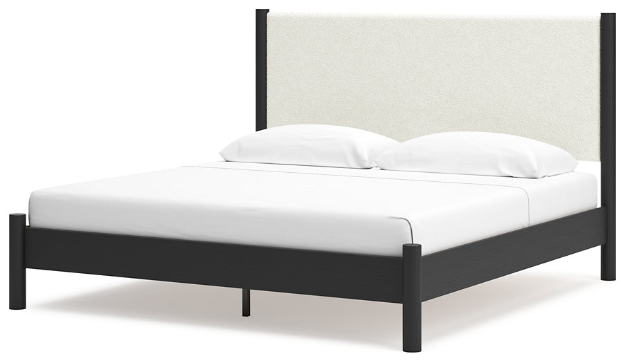 Cadmori Upholstered Panel Bed