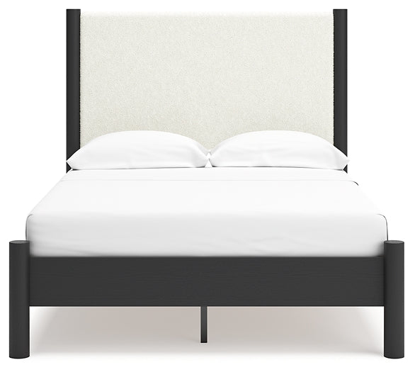 Cadmori Upholstered Panel Bed