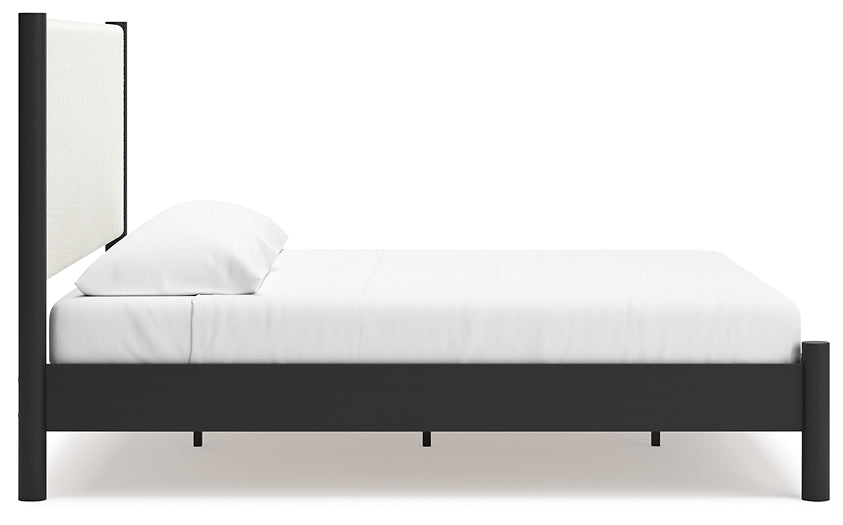 Cadmori Upholstered Panel Bed