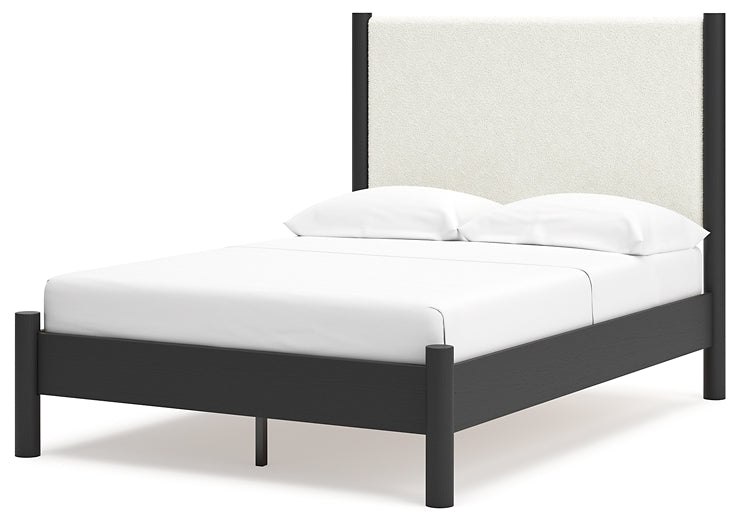Cadmori Upholstered Panel Bed