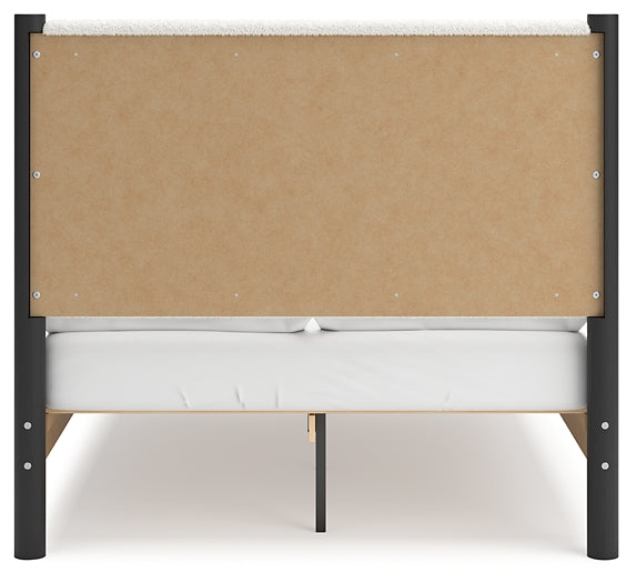 Cadmori Upholstered Panel Bed