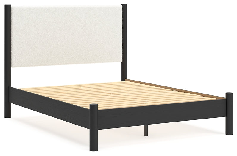 Cadmori Upholstered Panel Bed