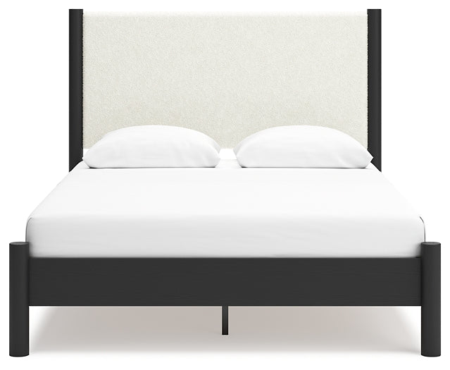 Cadmori Upholstered Panel Bed