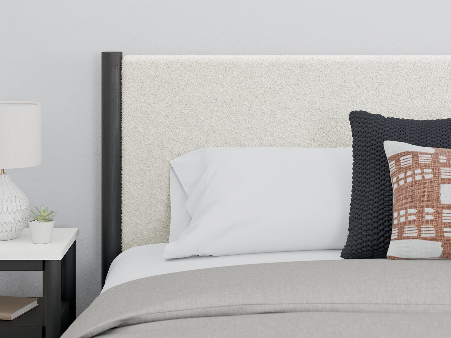 Cadmori Upholstered Panel Bed
