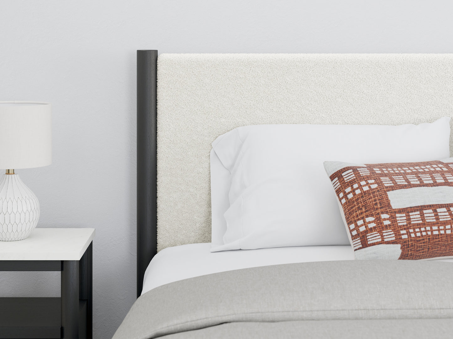 Cadmori Upholstered Panel Bed