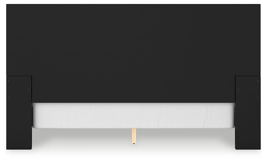 Londer King Panel Bed with Mirrored Dresser and 2 Nightstands