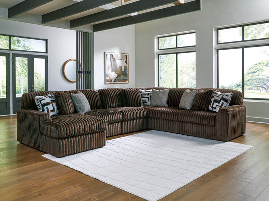 Midnight-Madness 6-Piece Sectional with Chaise