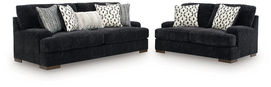 Whitmore Manor Sofa and Loveseat