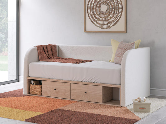 Arloster Full Upholstered Day Bed with Storage