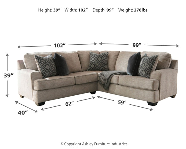 Bovarian 2-Piece Sectional