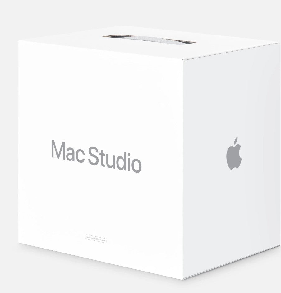 Apple Mac Studio M3 Ultra 32C CPU/80C GPU 96GB 2TB SSD 10GbE SEALED G1CE6LL/A