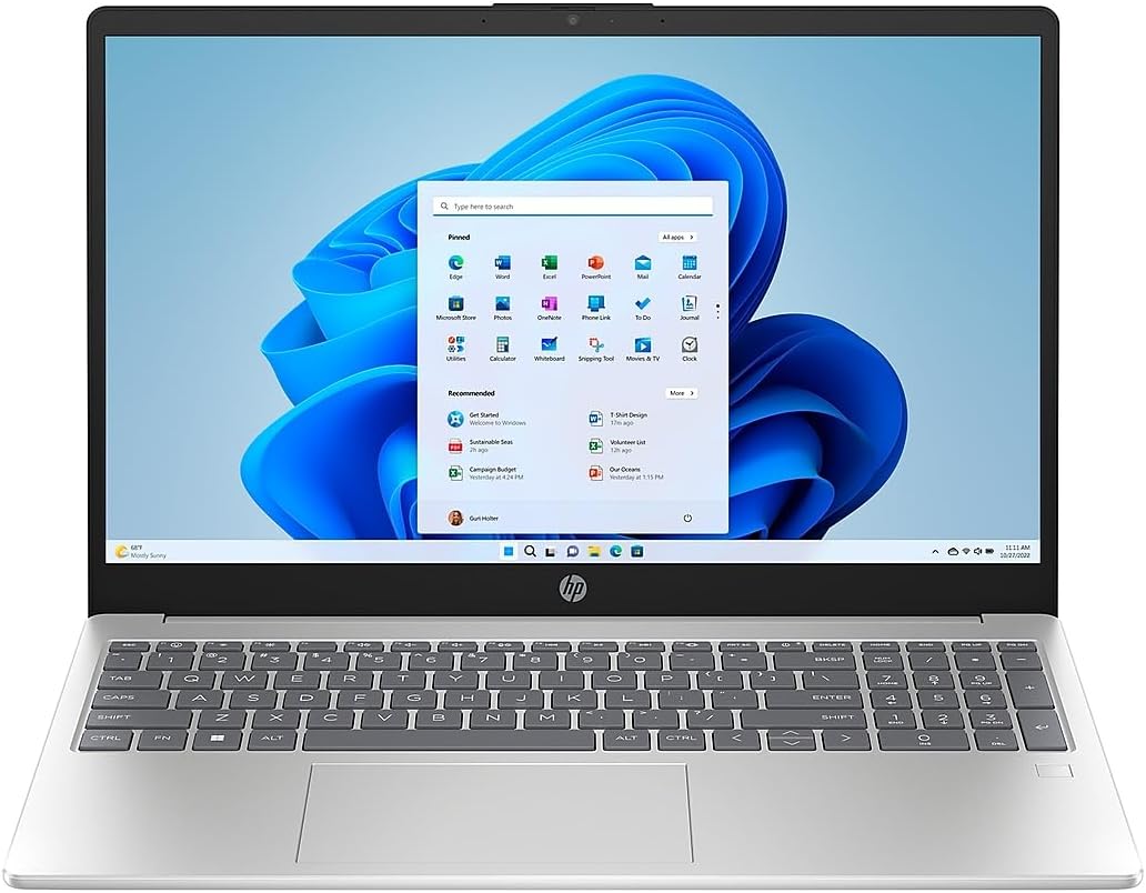 HP 15.6" FHD Laptop, Intel Core i3 Processor, 8GB Memory, 256GB SSD