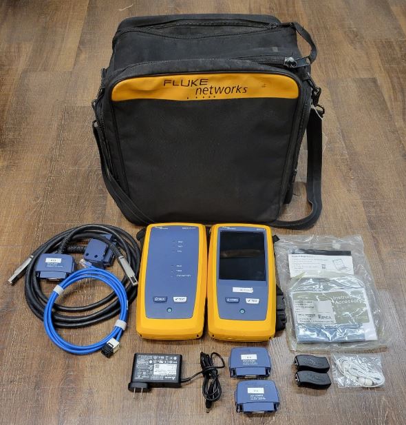 Fluke Networks DSX-5000 Versiv Cat6 Cat6a LAN Cable Certifier Tester DSX 5000