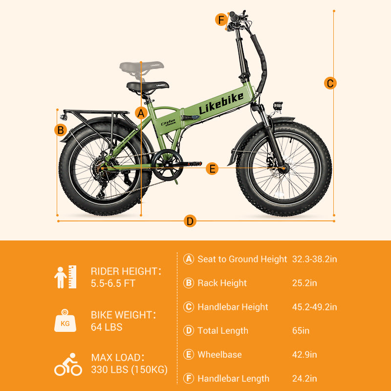 Likebike Cityfun S Foldable Ebike