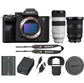 Sony a7 IV Camera w/ FE 24-70mm f/2.8 GM II & FE 70-200mm f/2.8 GM OSS II Lens