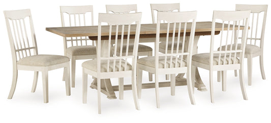 Shaybrock Dining Table and 8 Chairs