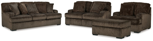 Aylesworth Sofa, Loveseat, Chair and Ottoman