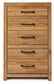 Pasklyn Five Drawer Chest