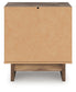 Chirason Two Drawer Night Stand