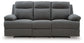 Side-Swipe REC Sofa w/Drop Down Table