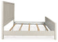 Shaybrock Queen Panel Bed with Mirrored Dresser