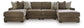 Camellia-Court 4-Piece Double Chaise Sectional