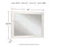 Paxberry Bedroom Mirror
