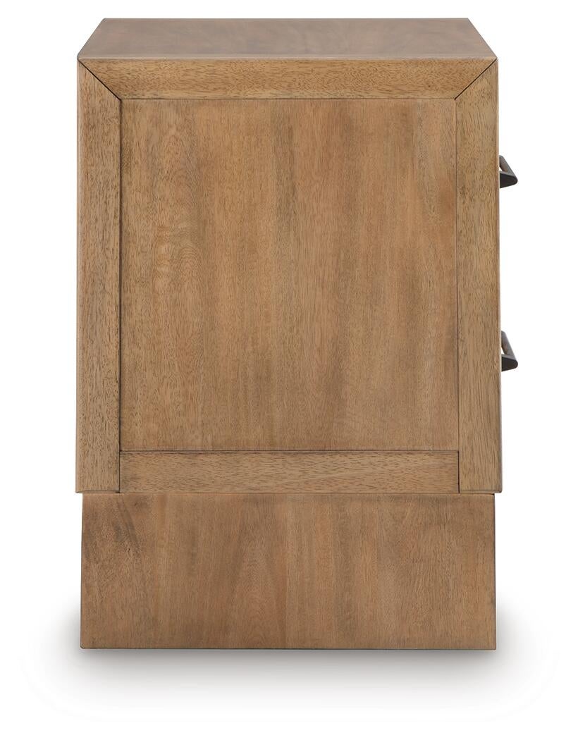 Sherbana Two Drawer Night Stand