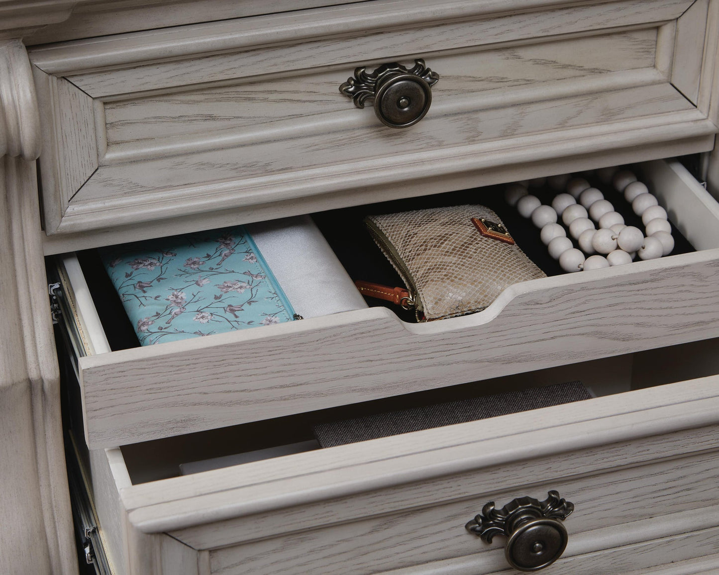 Bruchandi Three Drawer Night Stand