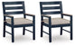 East Beach Arm Chair With Cushion (2/CN)