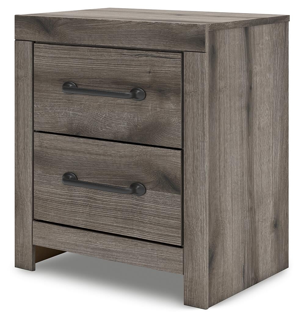 Graystorm Twin Panel Bed, Dresser, Mirror, Chest and Nightstand