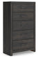 Hollivern Twin Panel Storage Bed, Dresser, Mirror, Chest and Nightstand