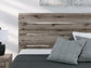 Graystorm King Panel Bed, Dresser and Mirror