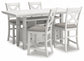 Robbinsdale Counter Height Dining Table and 4 Barstools