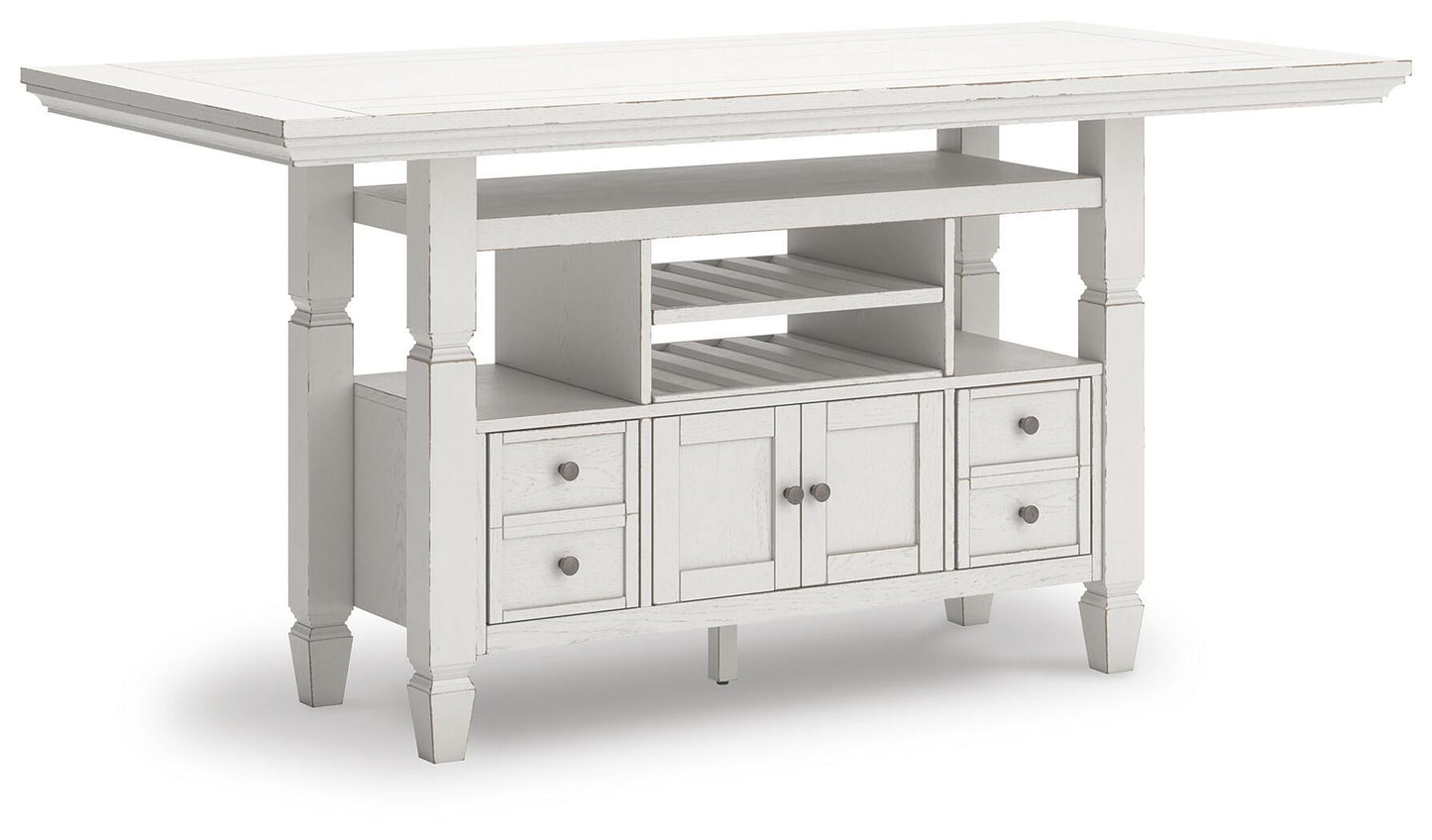 Robbinsdale Counter Height Dining Table and 4 Barstools