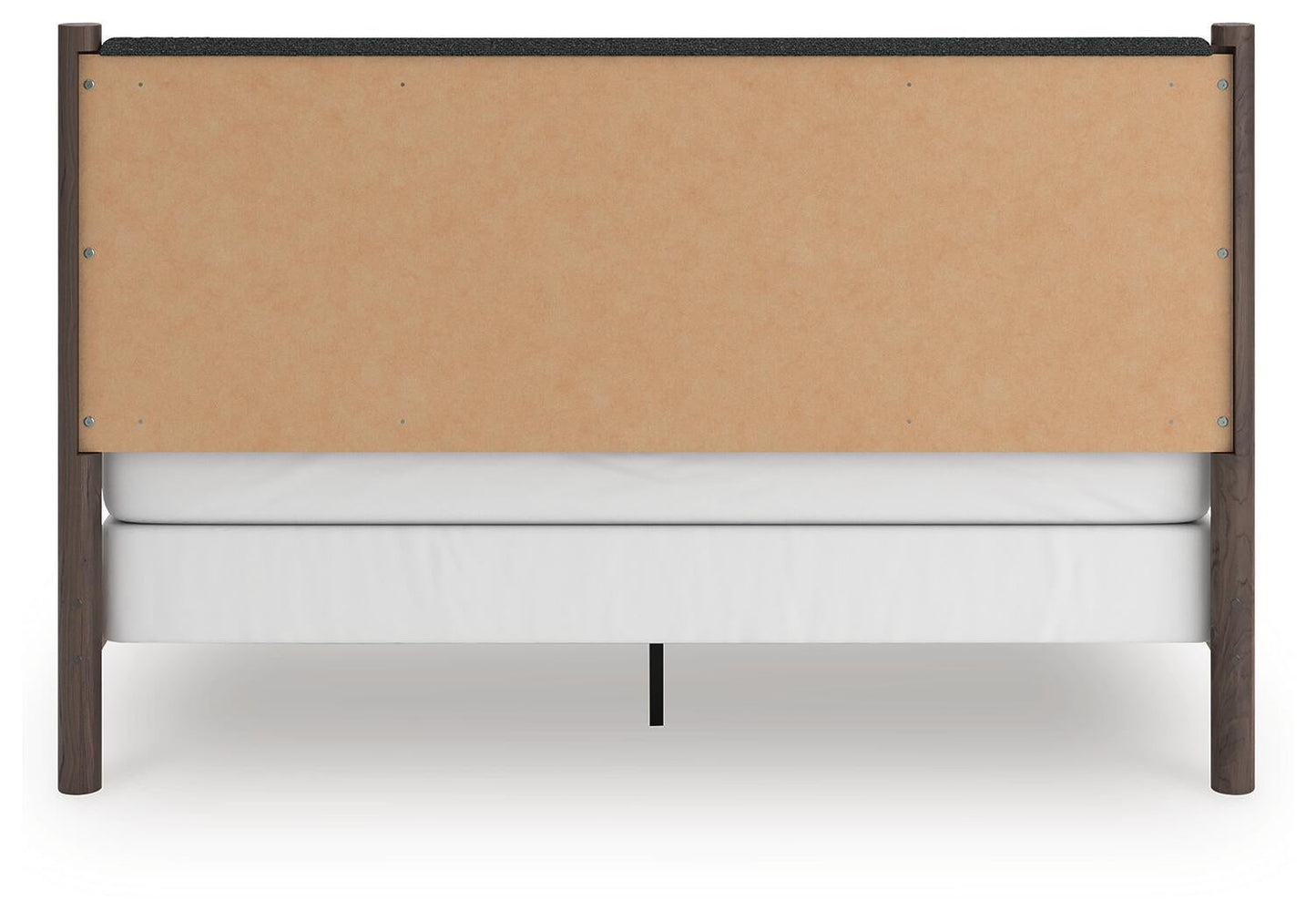 Pamytta King Upholstered Panel Bed, Dresser, Mirror and Nightstand