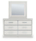 Zuraleus King Upholstered Bed, Dresser, Mirror, Chest and Nightstand