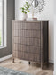 Pamytta Full Panel Platform Bed, Dresser, Mirror, Chest and Nightstand