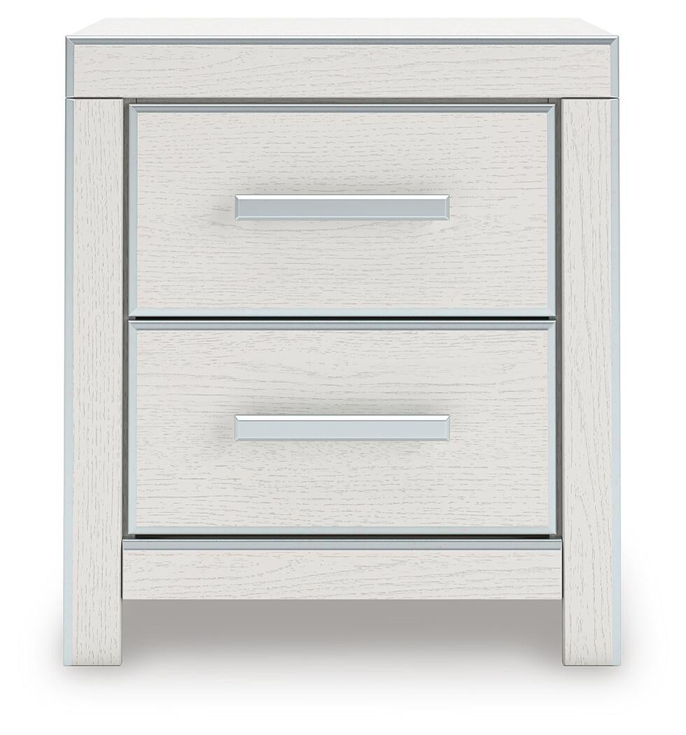 Zuraleus Queen Upholstered Bed, Dresser, Mirror, Chest and Nightstand