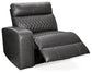 Samperstone 2-Piece Power Reclining Sectional Loveseat