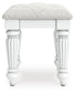 Kozlani Vanity Upholstered Stool