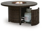 Monterey Point Round Fire Pit Table
