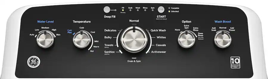 GE - High-Efficiency Top Load Washer