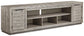 Naydell XL TV Stand w/Fireplace Option