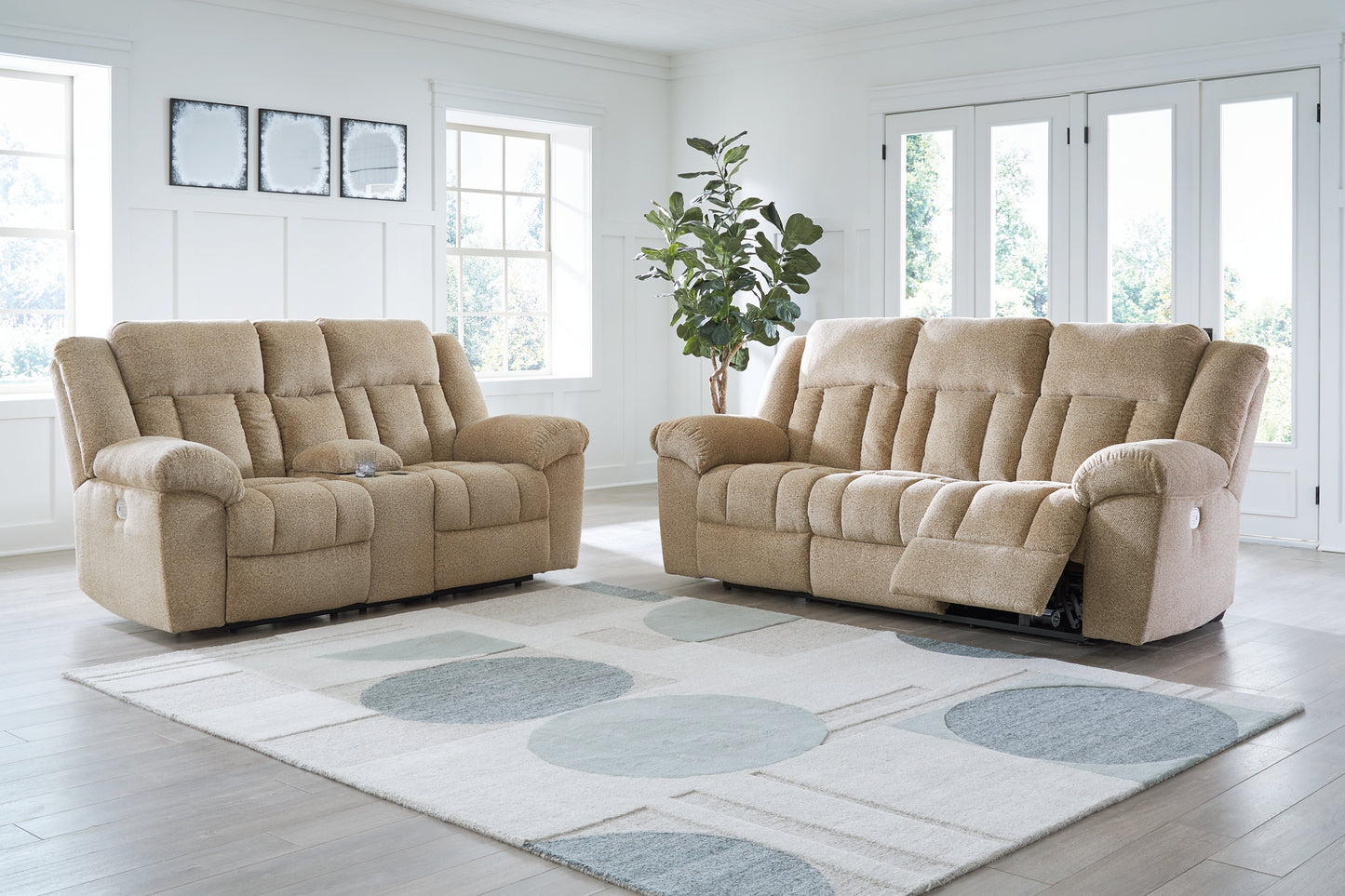 Tip-Off Sofa and Loveseat